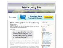 Tablet Screenshot of jaffacake.net